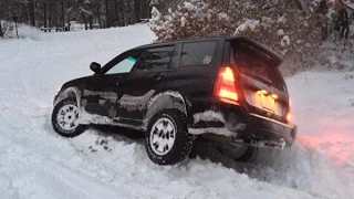 Subaru Forester Off Road - Snow Hooning January 2015