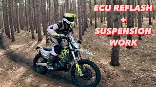 TBI ECU REFLASH and Suspension Revalve | 2024 Husqvarna TE 300 Pro