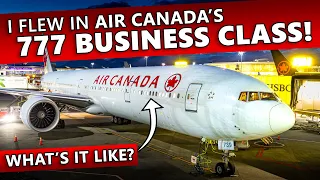 I Flew in Air Canada's 777 Business Class!