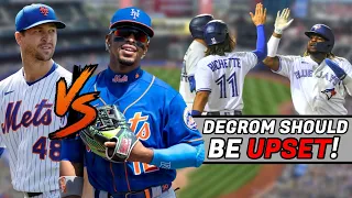 Jacob deGrom EMBARRASSED AGAIN By METS! Blue Jays Score 15, Tim Locastro Record (MLB Recap)