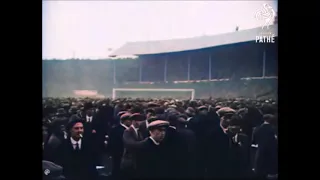 West Ham United v Bolton Wanderers FA Cup Final 28th April 1923 - Colorized