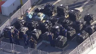 VIDEO: Coast Guard seized more than 13 tons of cocaine off the coasts of Mexico and South America