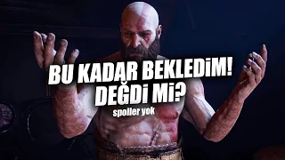 YILLARDIR BEKLEDİĞİM OYUN BİTTİ: GOD OF WAR RAGNAROK TÜRKÇE (SPOILER YOK)