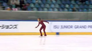 ISU 2014 Jr Grand Prix Dresden Ladies Short Program Lara ROTH AUT