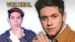 Escuchando la Voz REAL de Niall Horan sin Autotune | Vargott