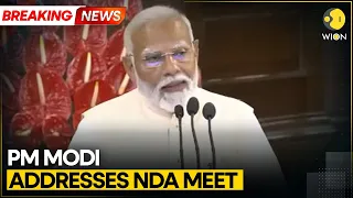 PM Modi addresses NDA meet says the trust of people biggest asset | WION