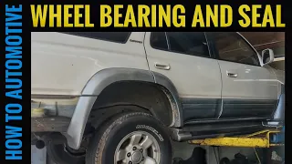 How to Replace the Rear Wheel Bearings and Axle Seals on 1995-2002 Toyota 4Runner