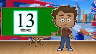 ENGLISHMANny - numbers from 11 to 20 (цифры от 11 до 20 на английском)