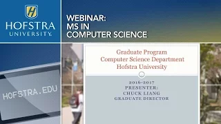 MS in Computer Science – Chuck Liang, PhD