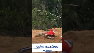 Caída del súper Manny cat450cc