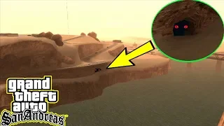 اكتشفت كهف سري مليء بالوحوش في سان اندرياس | gta san andreas mod cave monster