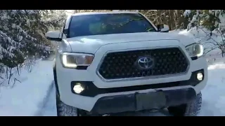 Snow Wheeling in Dec in my Tacoma