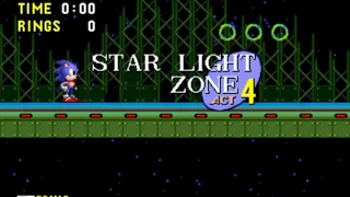 Sonic the Hedgehog 1 Plus Star Light Zone Act 4(?) (Sonic)