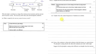 Quantum Physics Atomic energy levels Fluorescent tubes