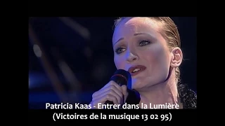 Patricia Kaas - Entrer dans la Lumière (Victoires de la musique 13 02 95)