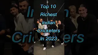 Top 10 richest Indian cricketers in 2023 #shorts #topfactsnepal