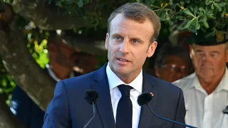 France's Macron targets welfare cuts as growth falters