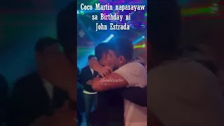 Coco Martin napasayaw sa Party sa Birthday ni John Estrada #shortsvideo