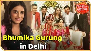 Bhumika Gurung in Delhi for a wedding