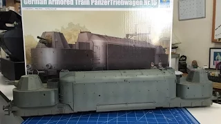 Complete build of the Trumpeter 1/35 German Armored train  Panzertriebwagen Nr16