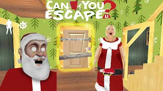 Scary Santa Granny Chapter II New Update - How to Escape - Full GamePlay