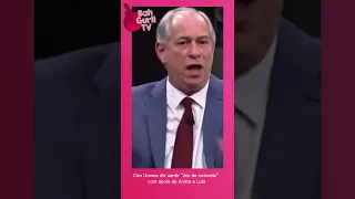 Ciro Gomes diz sentir “dor de cotovelo” com apoio de Anitta a Lula