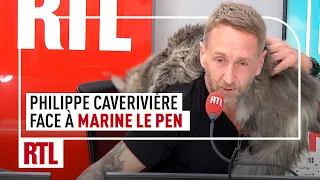 Philippe Caverivière face à Marine Le Pen