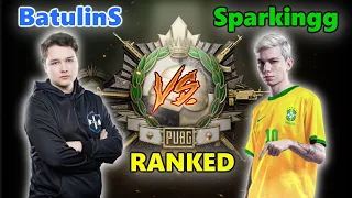 Sparkingg vs BatulinS - SOLO SQUADS! - PUBG RANKED