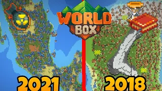 ¿Cómo era Worldbox hace 3 años? o ¿Cómo era en su inicios? | Banquita Worldbox