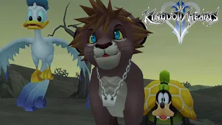 PS4 Kingdom hearts HD 2.5 Remix KH2 Final mix Walkthrough#25 Pride Lands