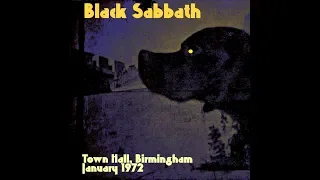 Black Sabbath - Town Hall, Birmingham (1972-24-01) 🇬🇧 [repaired]