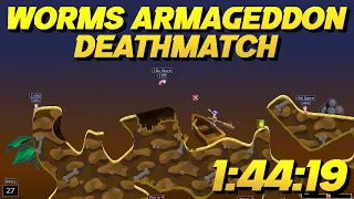 Worms Armageddon - Deathmatch Speedrun in 1:44:19