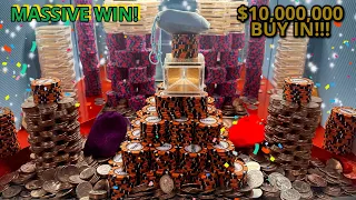 We paid $ 30,100,000 to win it all inside the high limit coin pusher