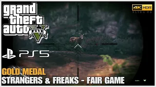 GTA 5 PS5 Remastered - Strangers & Freaks - Fair Game [Gold Medal] 4K HDR