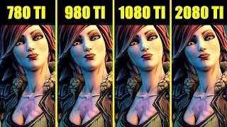 Borderlands 3 RTX 2080 Ti Vs GTX 1080 Ti Vs GTX 980 Ti Vs GTX 780 Ti Comparison