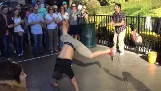 Breakdancing on the Las Vegas Strip by Style Proz