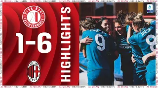 Highlights | Pink Sport 1-6 AC Milan | Matchday 14 Women's Serie A 2020/21