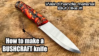 How To Make A Bushcraft Knife Step By Step