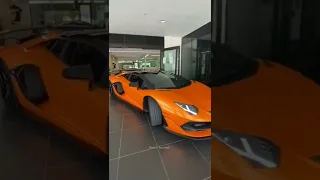 Lamborghini Aventador svj63 in Dubai showroom #trending #shorts