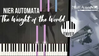 Nier Automata - The Weight of the World (Official Piano Collections Synthesia)