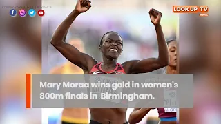 Mary Moraa wins gold in 800m finals