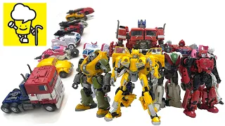 Bumblebee Movie Transformers with SS 85 Arcee SS 84 Ironhide SS 82 Ratchetトランスフォーマー 變形金剛