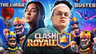 БУСТЕР ИГРАЕТ ПРОТИВ ЛИМБЫ В КЛЕШ РОЯЛЬ / BUSTER THE LIMBA CLASH ROYALE / ЛИМБА