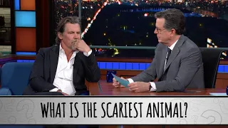 Josh Brolin Takes The Colbert Questionert, Part 1