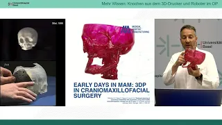 2021-08-19_Mehr Wissen: Knochen aus dem 3D-Drucker und Roboter im Operationssaal