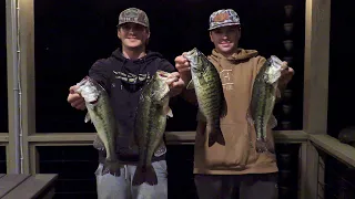 LARGEMOUTH and SMALLMOUTH Bass HAMMER DOWN in the MOUNTAINS