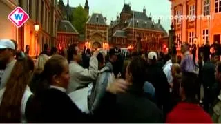 Uit TV West archief - Rellen na dood Pim Fortuyn op het Binnenhof - 2003