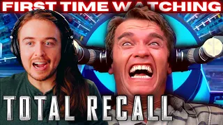 **I CAN BARELY WATCH!!** Total Recall (1990) Reaction/ Commentary: FIRST TIME WATCHING