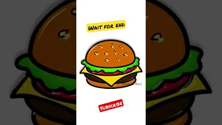 let's draw a cheeseburger 🍔 #burger drawing #shorts