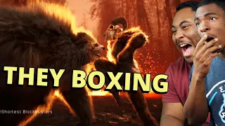 The Goat Monster VS Fat Werewolf - All Episodes (Reaction)